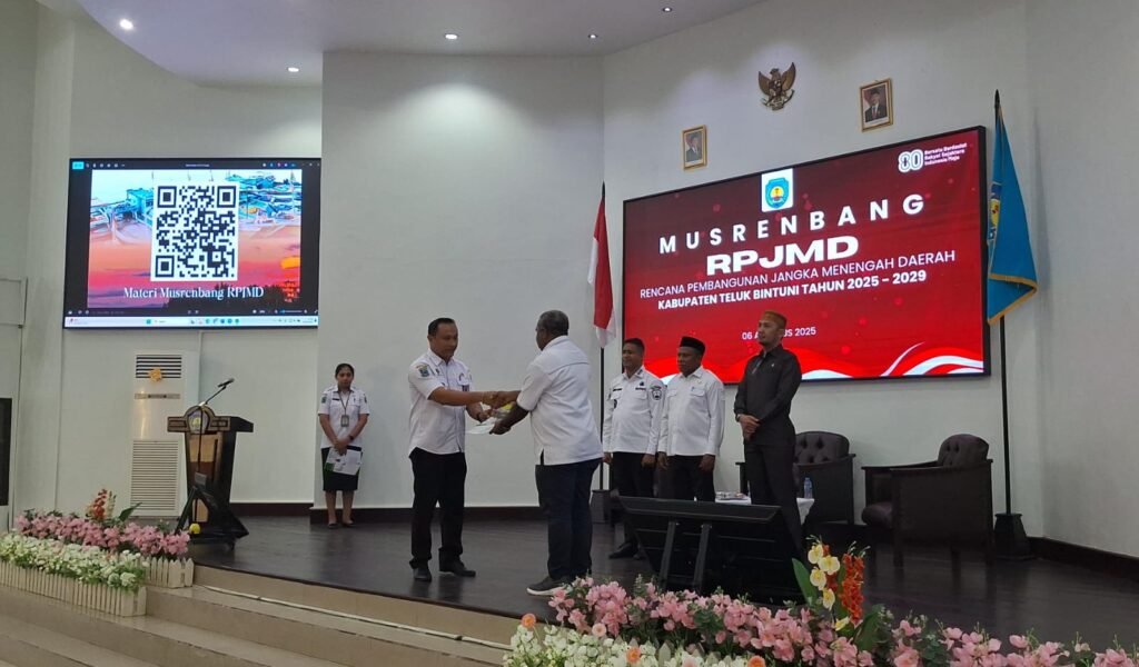 Pemkab Teluk Bintuni Gelar Musrenbang RPJMD 2025-2029, Bupati Tegaskan Komitmen Wujudkan Visi Misi Daerah dengan ‘Serasi’