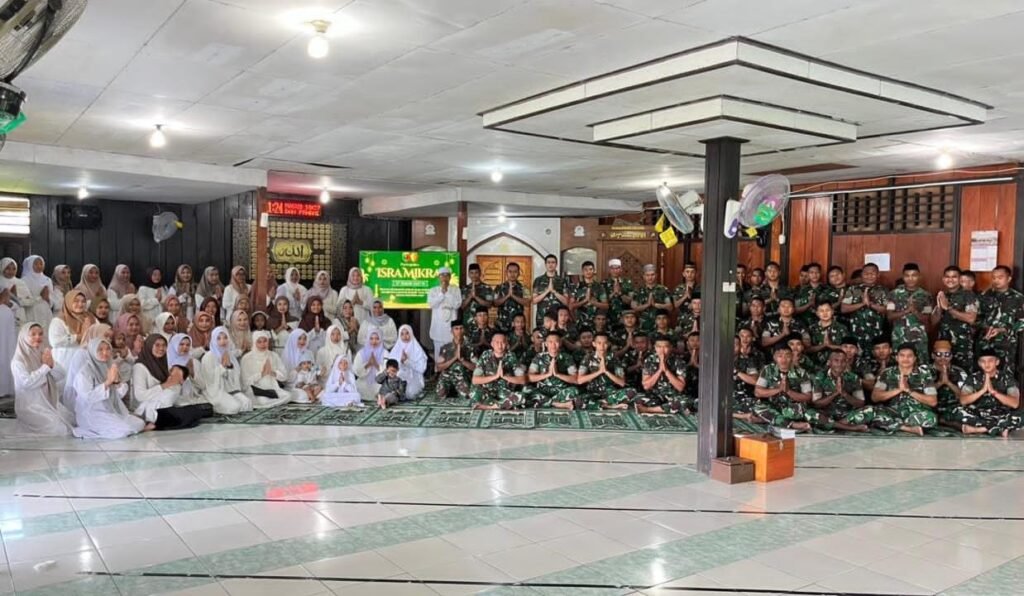 Penuh Hikmat, Yonif 763/SBA Peringati Isra Mi’raj Nabi Muhammad SAW 1447 Hijriah