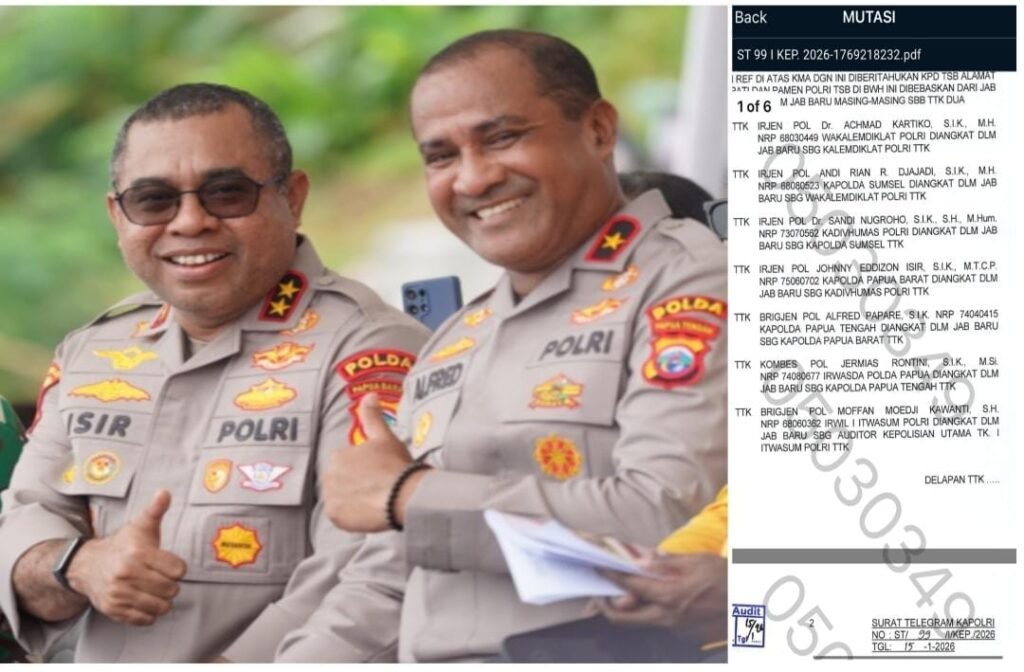 Kapolri Promosikan Irjen Johnny Eddizon Isir Jabat Kadiv Humas Polri